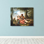 Rustige cursus canvas afdruk (Insitu (Houten vloer))