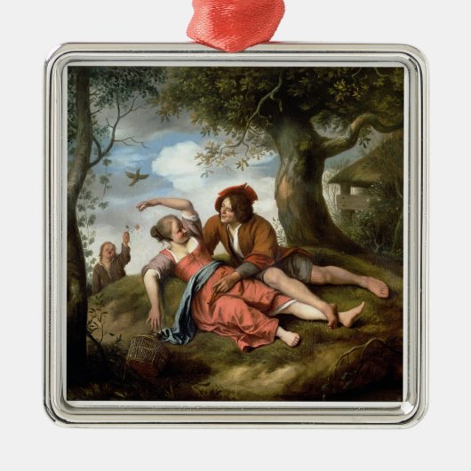 Rustige cursus metalen ornament (Voorkant)