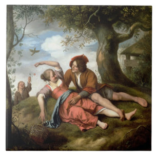 Rustige cursus tegeltje