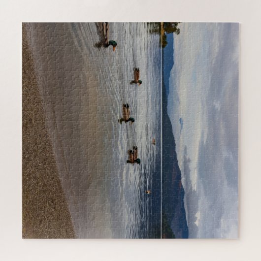 Rustige dag in Loch Lomond Legpuzzel (Horizontaal)