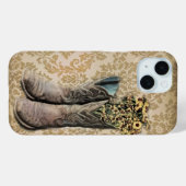 rustige demask western land cowboy boot Case-Mate iPhone case (Achterkant (horizontaal))