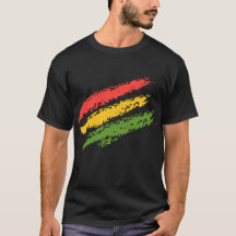 Rustige diagonale Rasta Stripes