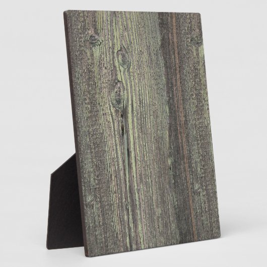 Rustige, donkere, weetherde houten achtergrond fotoplaat (Zijkant)