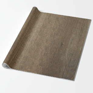 Rustige, donkerscheurhout cadeaupapier