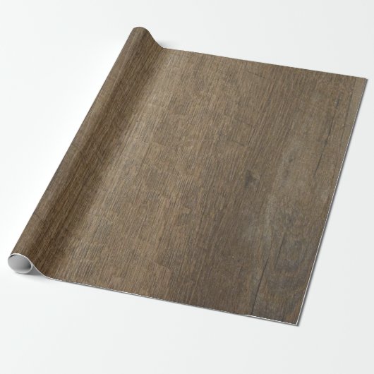 Rustige, donkerscheurhout cadeaupapier (Uitgerold)