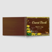 Rustige, donkerwitte bosvlinder gastenboek (Volledig)