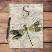 Rustige  dragonfly-monogram planner