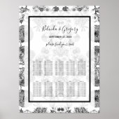 Rustige  druppelingkaart poster (Voorkant)