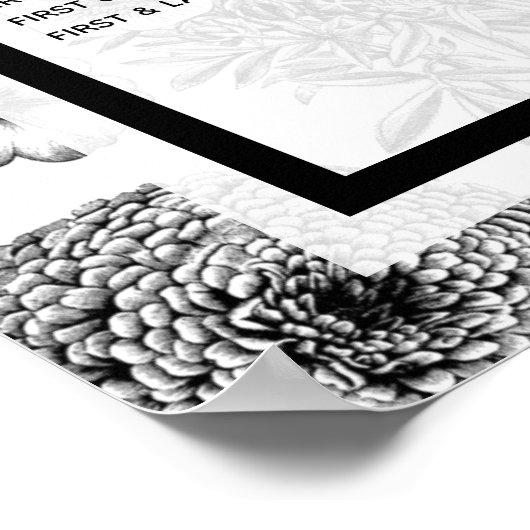 Rustige druppelingkaart poster (Hoek)