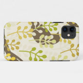 Rustige dunne zwandige vogelstand-barstpatroon Case-Mate iPhone case (Achterkant (horizontaal))