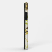 Rustige dunne zwandige vogelstand-barstpatroon Case-Mate iPhone case (Achterkant/rechts)