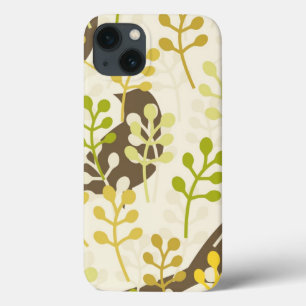 Rustige dunne zwandige vogelstand-barstpatroon Case-Mate iPhone case