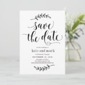 Rustige EDITABLE KLEUR sparen de Kaart van de Datu (Staand voorkant)