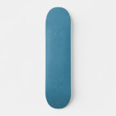 Rustige & eenvoudige blauwe linnen gestructureerde persoonlijk skateboard (Voorkant)