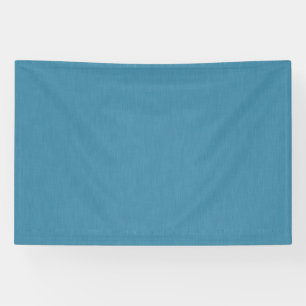 Rustige & eenvoudige Blauwe linnen gestructureerde Spandoek