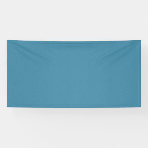 Rustige & eenvoudige Blauwe linnen gestructureerde Spandoek
