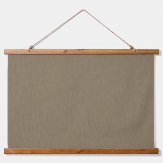 Rustige & eenvoudige bruine textuur achtergrond  hangend wandkleed (Voorkant)