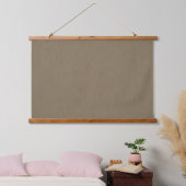Rustige & eenvoudige bruine textuur achtergrond  hangend wandkleed (Slaapkamer)