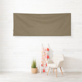 Rustige & eenvoudige bruine textuur achtergrond  spandoek (Insitu)