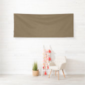 Rustige & eenvoudige bruine textuur achtergrond spandoek (Insitu)