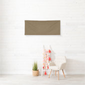 Rustige & eenvoudige bruine textuur achtergrond spandoek (Insitu)
