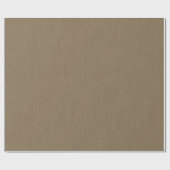 Rustige & eenvoudige bruine textuurachtergrond cadeaupapier (Vlak)