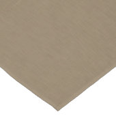 Rustige & eenvoudige bruine textuurachtergrond korte tafelloper (Hoek)