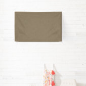 Rustige & eenvoudige bruine textuurachtergrond spandoek (Insitu)
