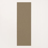 Rustige & eenvoudige bruine textuurachtergrond yogamat (Achterkant)