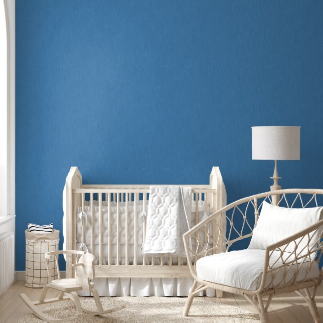 Rustige & eenvoudige effen blauwe textuur achtergr behang (Kinderen)