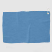 Rustige & eenvoudige effen blauwe textuur achtergr golfhanddoek (Horizontaal)