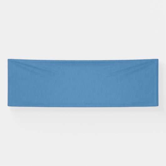 Rustige & eenvoudige effen blauwe textuur achtergr spandoek (Horizontaal)