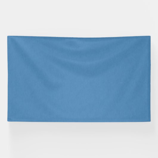 Rustige & eenvoudige effen blauwe textuur achtergr spandoek (Horizontaal)