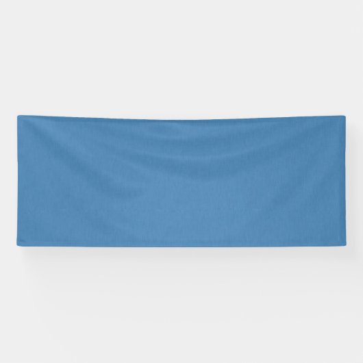 Rustige & eenvoudige effen blauwe textuur achtergr spandoek (Horizontaal)