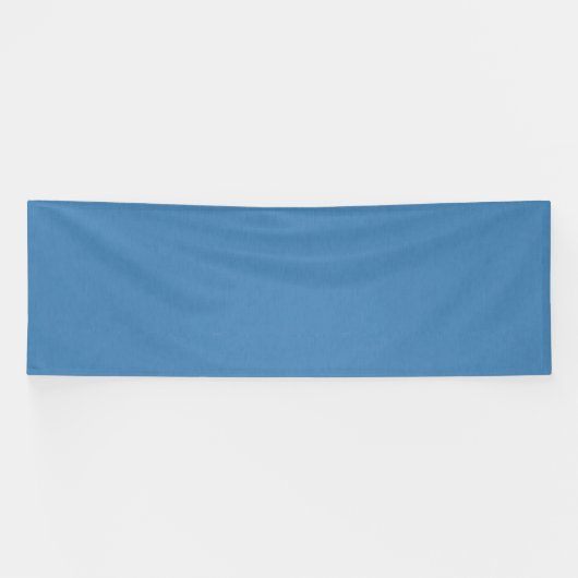 Rustige & eenvoudige effen blauwe textuur achtergr spandoek (Horizontaal)