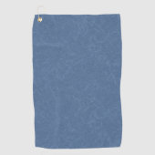 Rustige & eenvoudige lichtgroene textuurachtergron golfhanddoek (Voorkant)