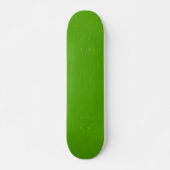 Rustige & eenvoudige limoengroene textuur achtergr persoonlijk skateboard (Voorkant)
