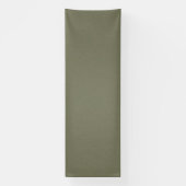 Rustige & eenvoudige olijfgroene textuur achtergro spandoek (Verticaal)