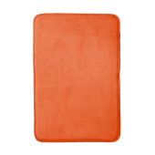 Rustige & eenvoudige oranje textuur achtergrond badmat (Voorkant Verticaal)