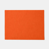 Rustige & eenvoudige oranje textuur achtergrond deurmat (Voorkant)