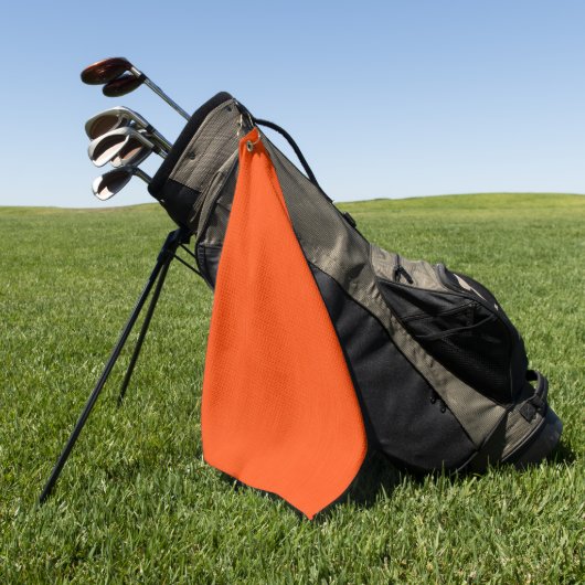 Rustige & eenvoudige oranje textuur achtergrond golfhanddoek (Groen)