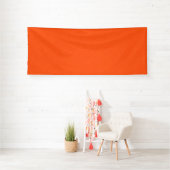 Rustige & eenvoudige oranje textuur achtergrond spandoek (Insitu)
