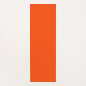 Rustige & eenvoudige oranje textuur achtergrond yogamat (Voorkant)