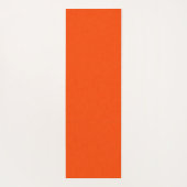 Rustige & eenvoudige oranje textuur achtergrond yogamat (Achterkant)