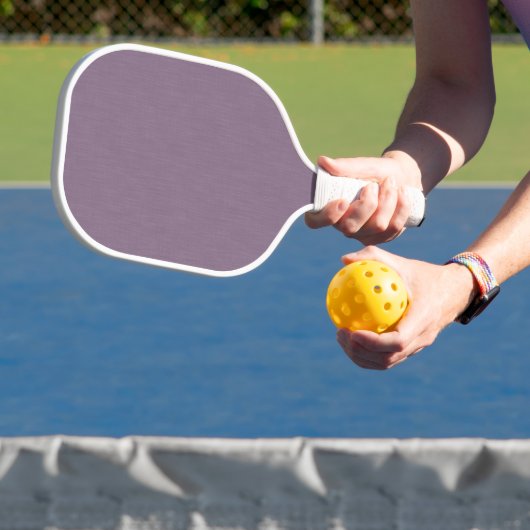Rustige & eenvoudige paarse textuur achtergrond pickleball paddle (Insitu)