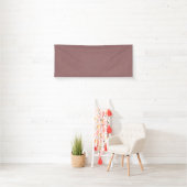 Rustige & eenvoudige roze gestructureerde achtergr spandoek (Insitu)