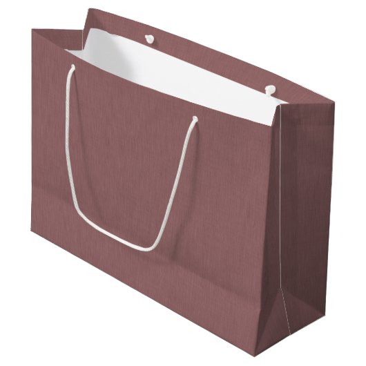 Rustige & eenvoudige roze textuurachtergrond groot cadeauzakje (Voorkant Gekanteld)