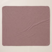 Rustige & eenvoudige roze textuurachtergrond sherpa deken (Voorkant (horizontaal))