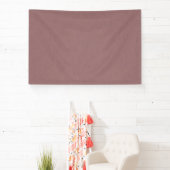 Rustige & eenvoudige roze textuurachtergrond spandoek (Insitu)
