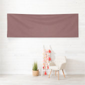 Rustige & eenvoudige roze textuurachtergrond spandoek (Insitu)
